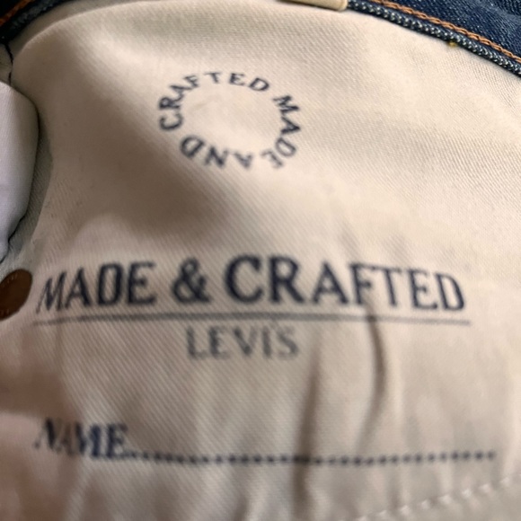 LEVI’s Made&Crafted Marker Taper denim Jean - Picture 4 of 6